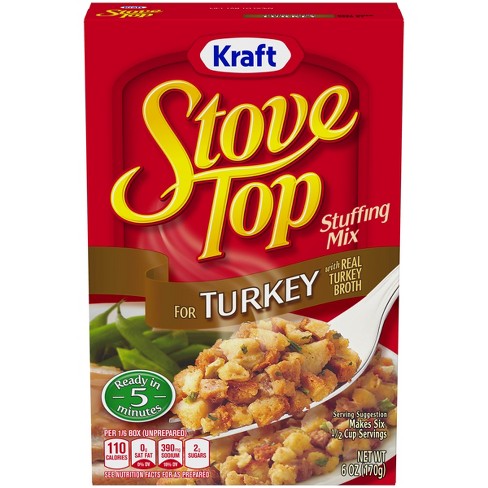 Kraft Stove Top Turkey Stuffing Mix 6oz