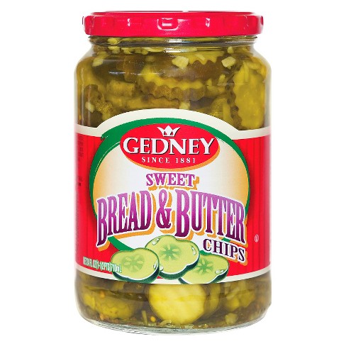 Gedney Sweet Bread & Butter Chip Pickles 24oz