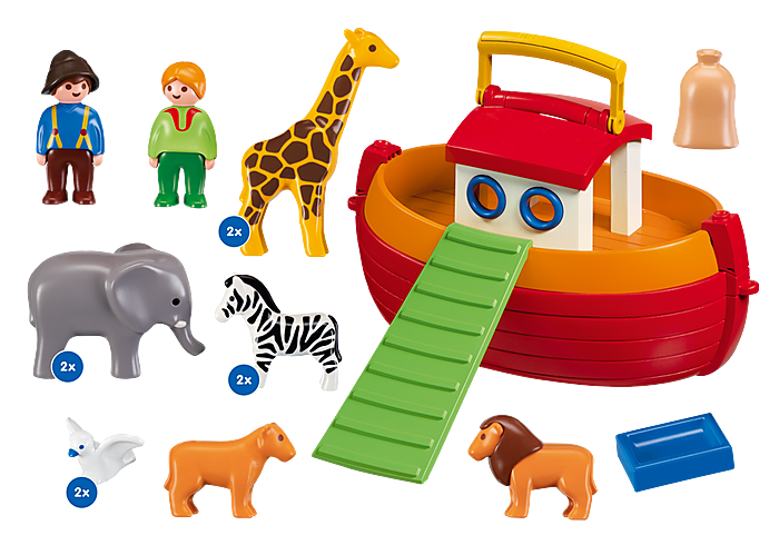 Playmobil My Take Along 1.2.3. Noah's Ark Item 6765