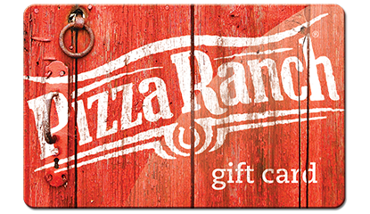 Pizza Ranch Scrip Card