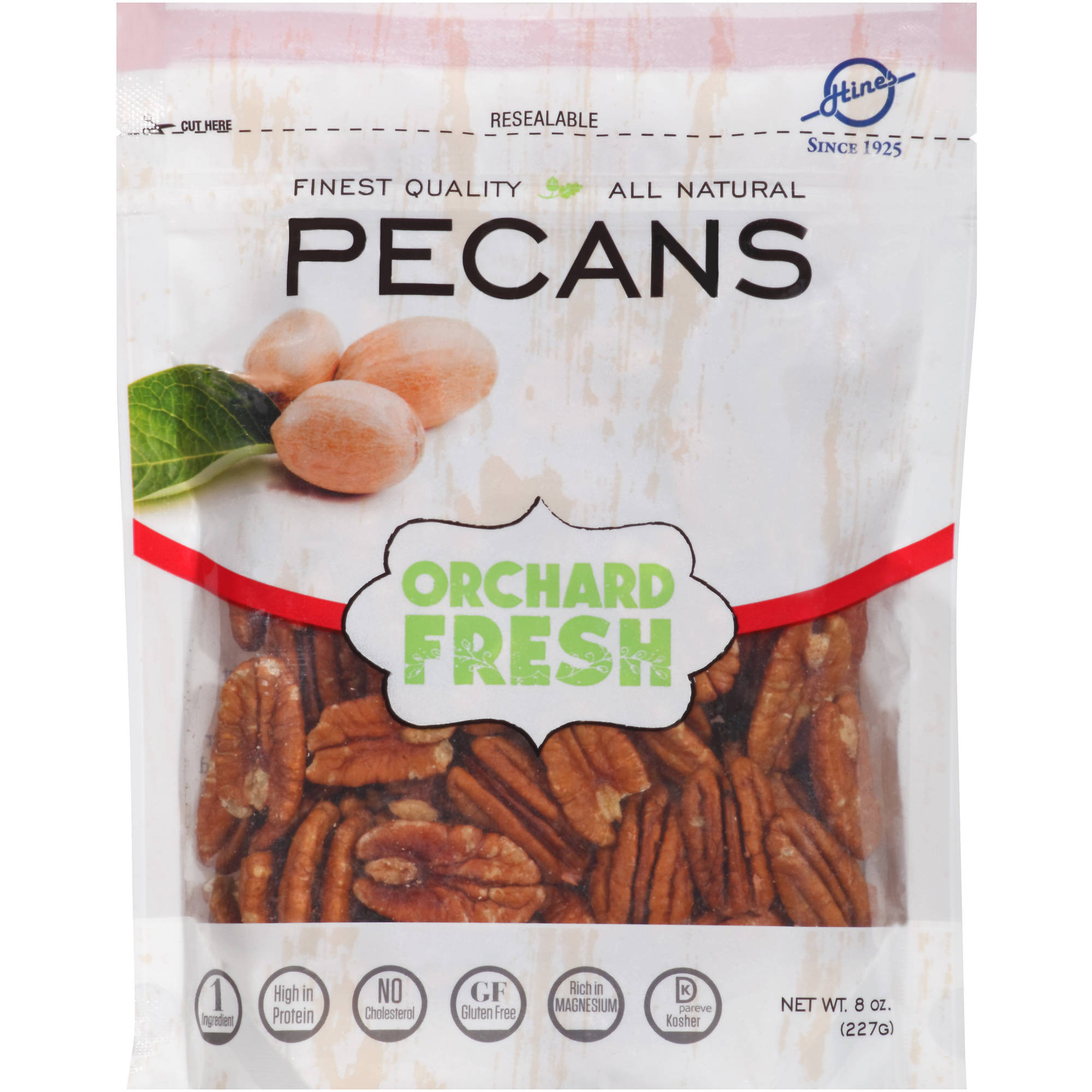 Hines Pecan Halves 8 oz