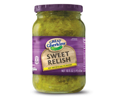 Great Gherkins Sweet Relish 16 fl oz