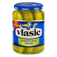 Vlasic Kosher Dill Pickel Spears 24 oz