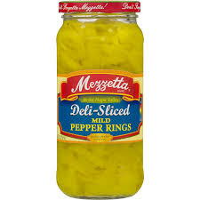 Mezzetta Hot Pepper Rings 16 oz