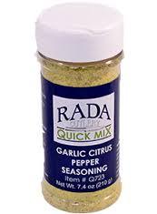 RADA Garlic Citrus Pepper Seasoning 7.4oz Q723