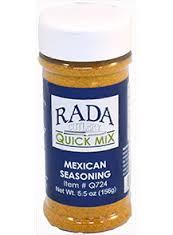 RADA Mexican Seasoning 5.5oz Q724