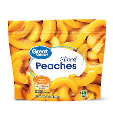 Great Value Frozen Sliced Peaches 16oz