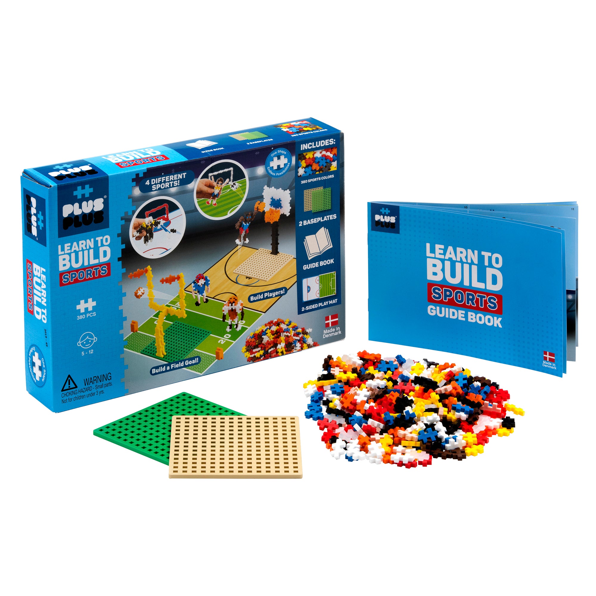 Plus Plus Learn To Build Sports 380 PCS