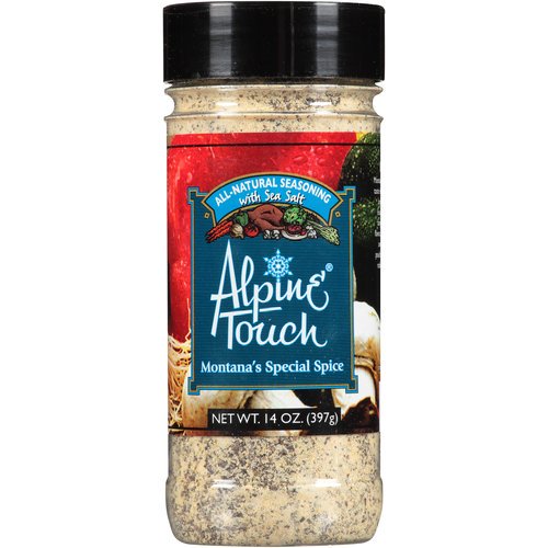 Alpine Touch All-Natural Seasoning With Sea Salt Spice 14oz