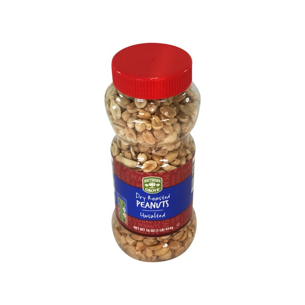 Southern Grove Unsalted Dry Roasted Peanuts 16oz