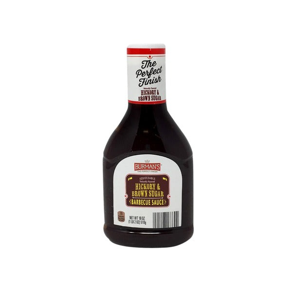 Burman's Hickory & Brown Sugar BBQ sauce 18 oz