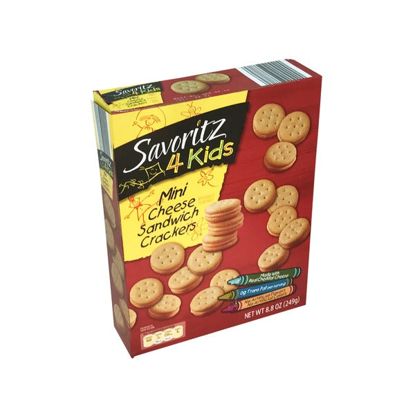 Savoritz Cheese Mini Sandwich Crackers 8.8oz