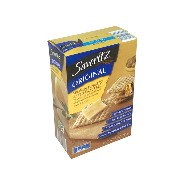 Savoritz Woven Wheat Crackers 9oz