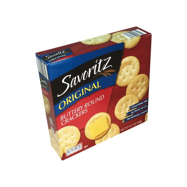 Savoritz Original Buttery Round Crackers 13.7oz