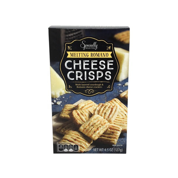 Specially Selected Melting Romano Cheese Crisps 4.5 oz