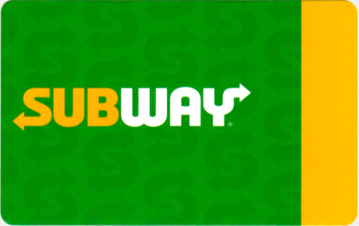 Subway Scrip Card