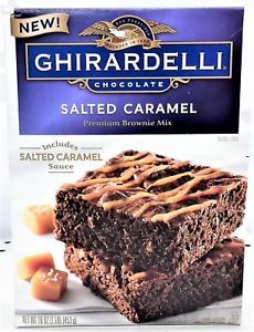 Ghirardelli Salted Caramel Brownie Mix 16oz