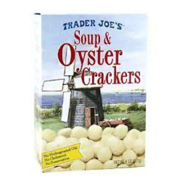 Trader Joe's Soup & Oyster Crackers 8 oz