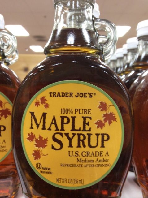 TJ 100% Pure Maple Syrup 8oz