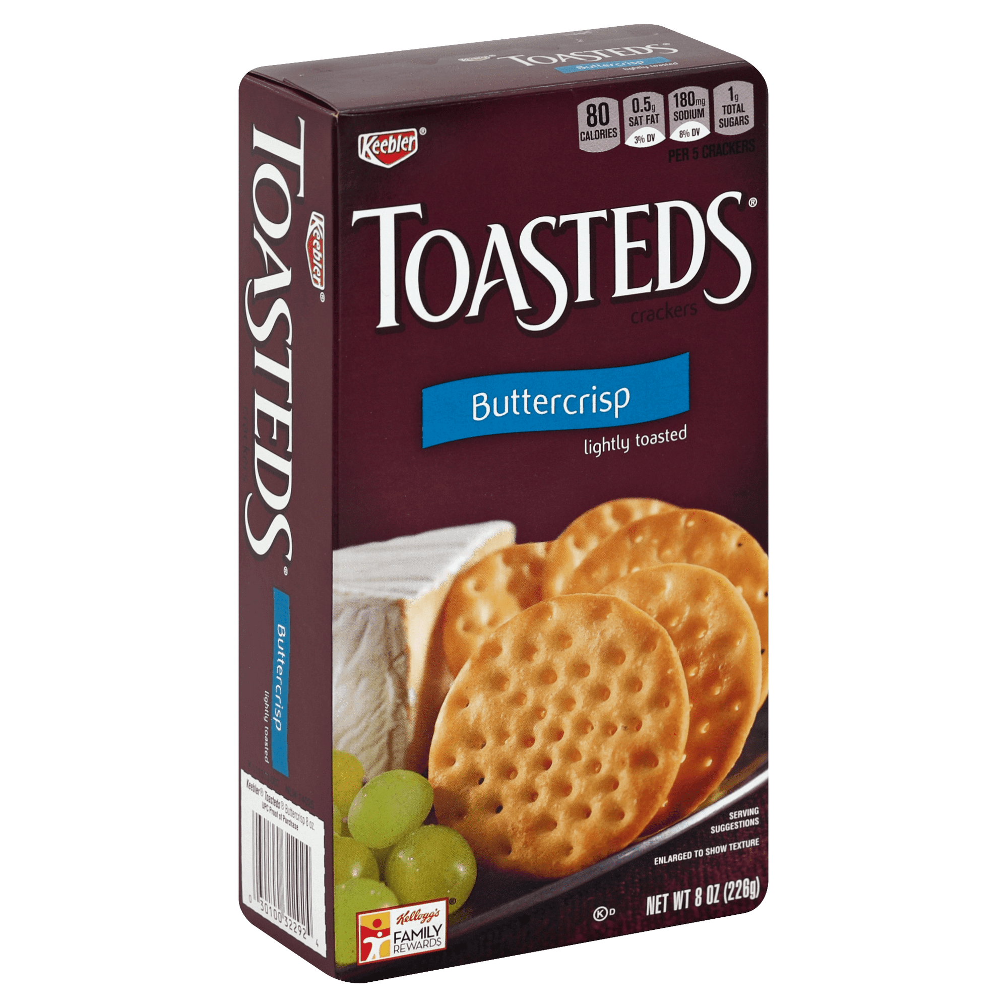 Keebler Buttercrisp Toasteds 8oz