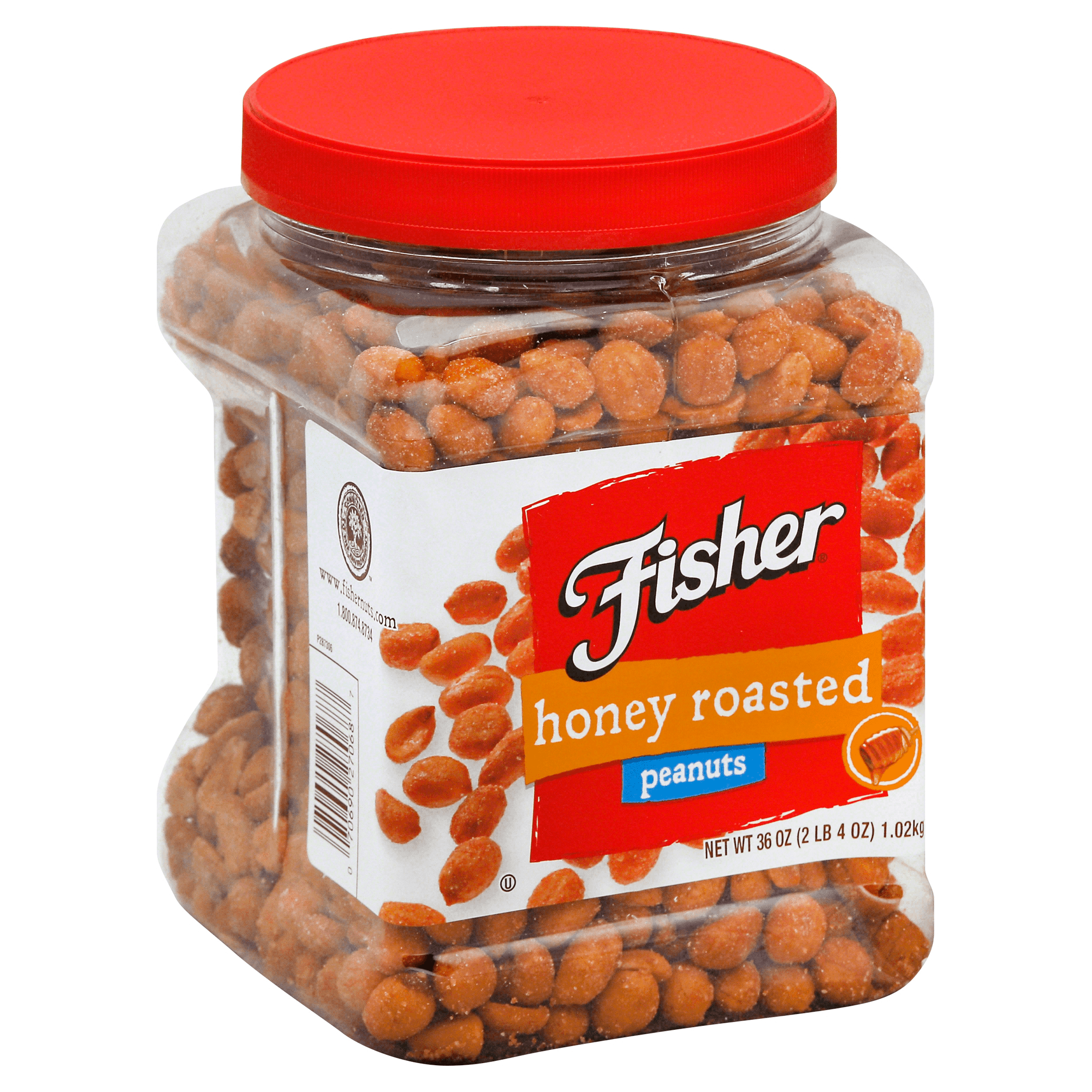 Fisher Honey Roasted Peanuts 36 oz