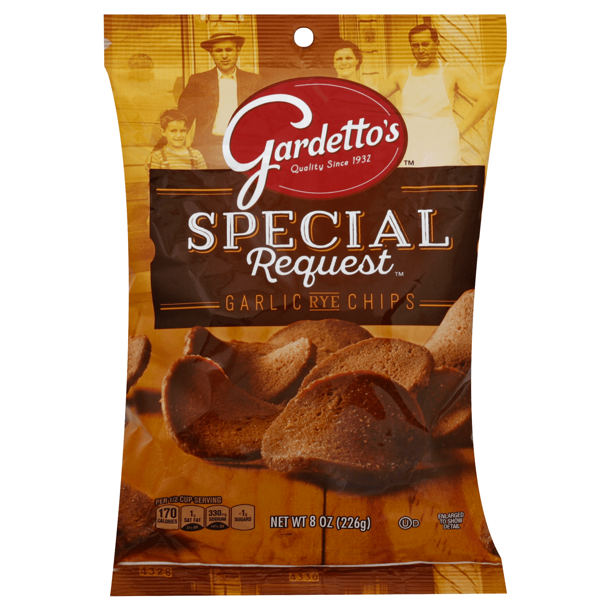 Gardetto's Garlic Rye Special Request Chips 8 oz