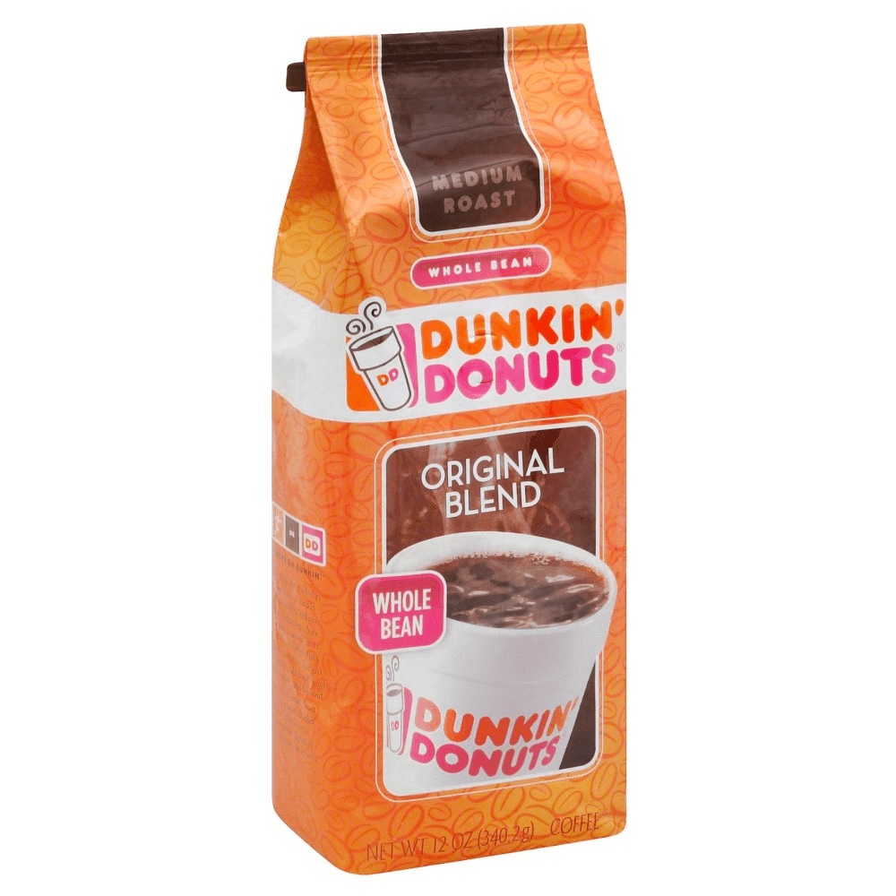 Dunkin Donuts Original Blend Whole Bean Coffee 12 oz