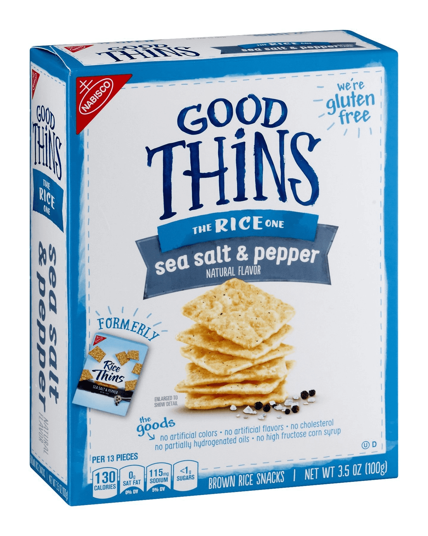 Good Thins Rice Sea Salt & Pepper 3.75oz