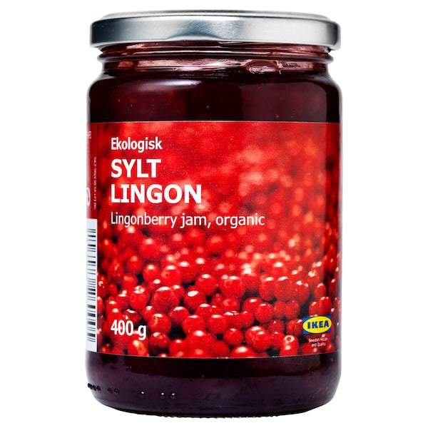 Ikea Organic Lingonberry Jam 14.1 oz